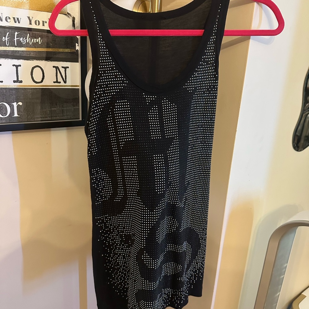 Y2K RHINESTONE miss sixty top